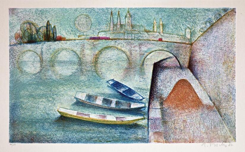 09_Alfred_Fuchs_-_Drei_Boote